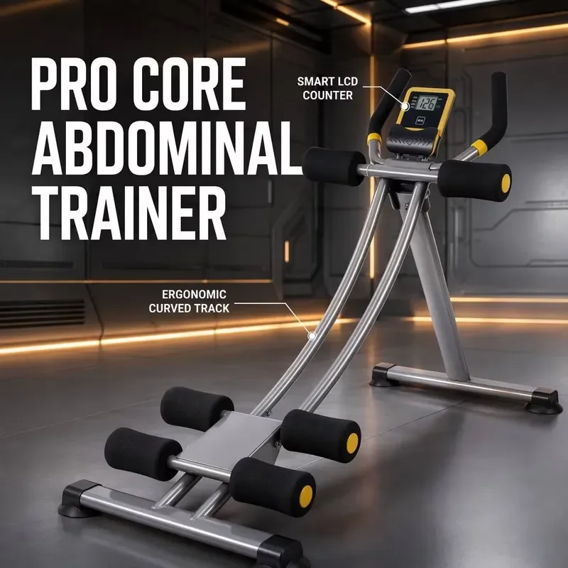 Intensive Ergonomic Home Fitness Abs Trainer Workout Machine for Beginners