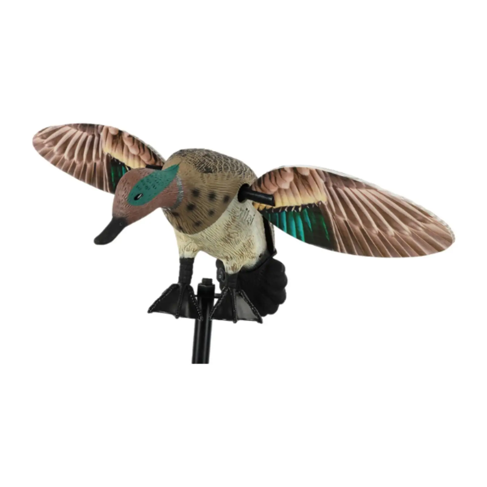 Wing Motion Duck Decoy Statue Electric Duck Decoy for Backyard Farm Outdoor