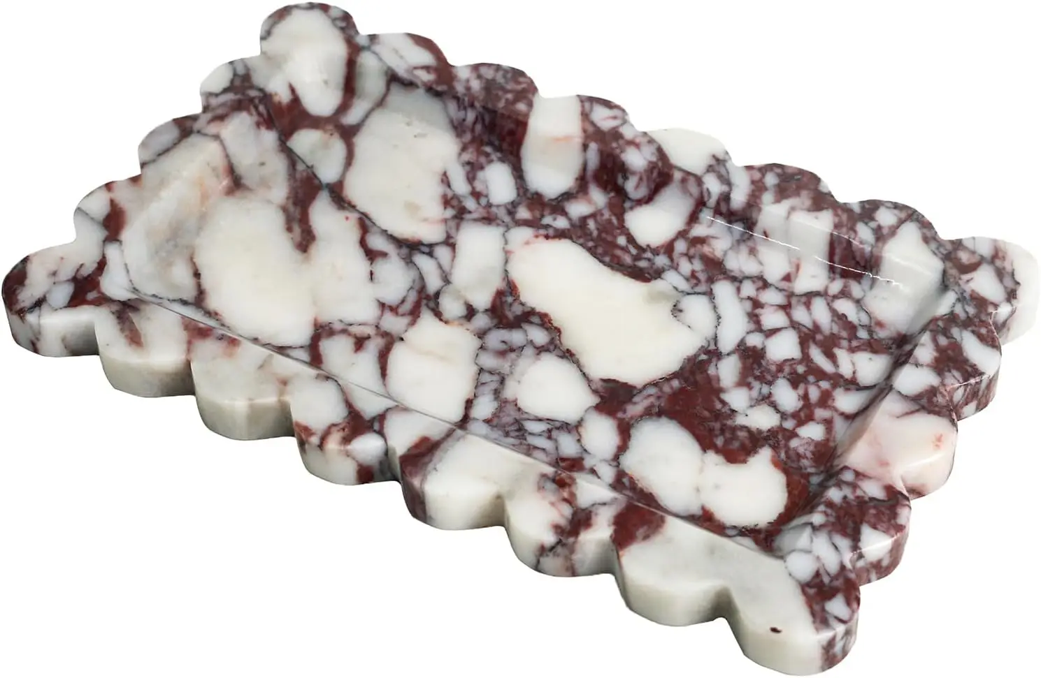 

Поднос из натурального мрамора класса люкс с фигурным краем, квадратный/прямоугольный, для хранения, для декора дома, ванной комнаты, кухни