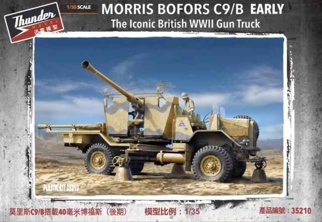 Thunder TM35210 1/35 Scale British Morris Bofors C9/B Early Model Kit -  AliExpress