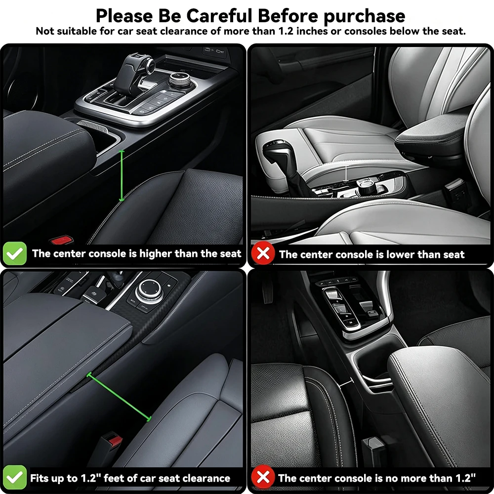 Leather Car Seat Gap Filler Or - огляд і ціна Car Seat Organizer