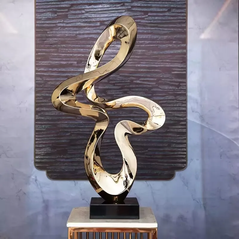 Large Abstract Sculpture Decor - Resin Art Decoration Items recension och pris