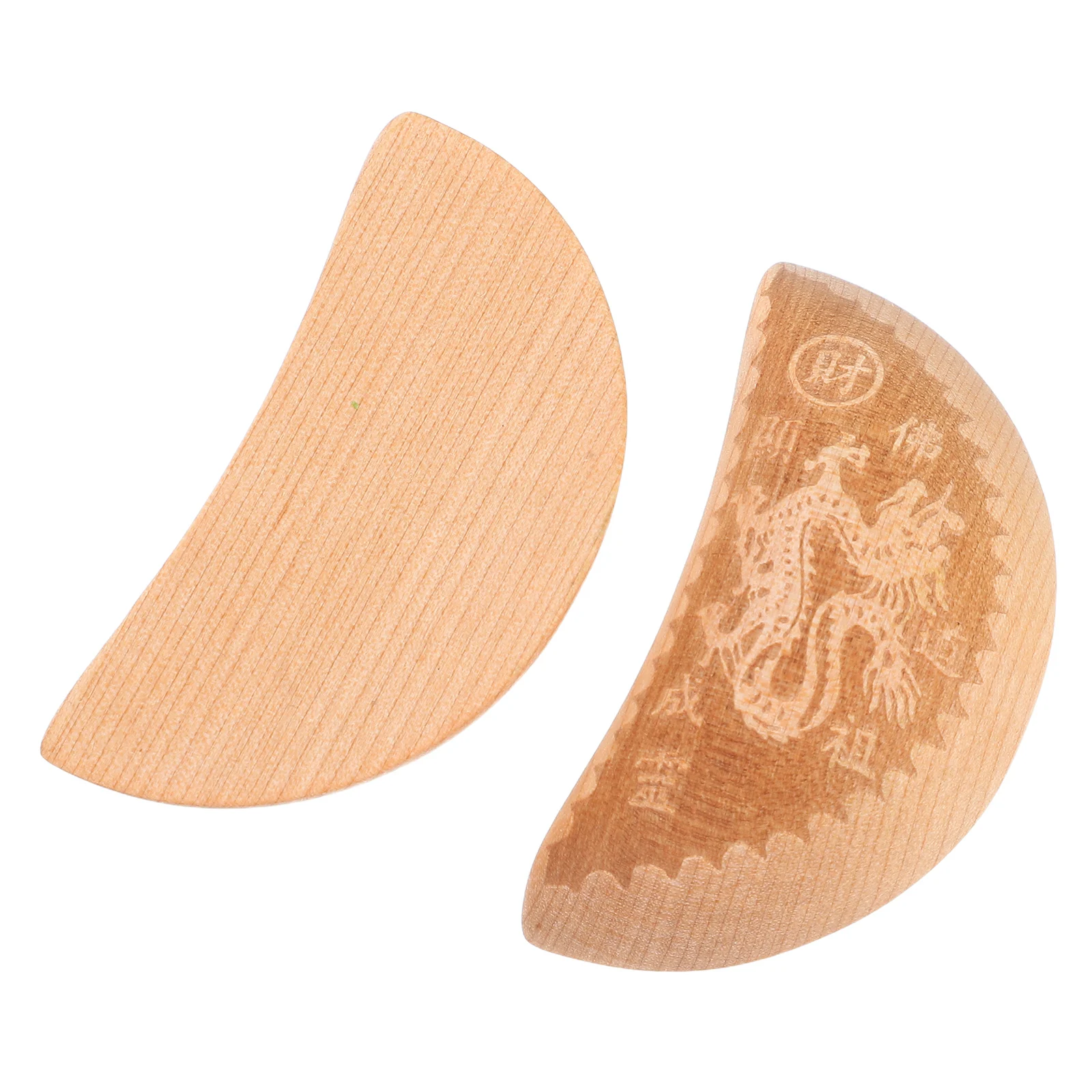 

1Pair Chinese Divination Cups Dragon Pattern Traditional Fortune Telling Tools Home Altar Vintage Spiritual Prop Retro Divining