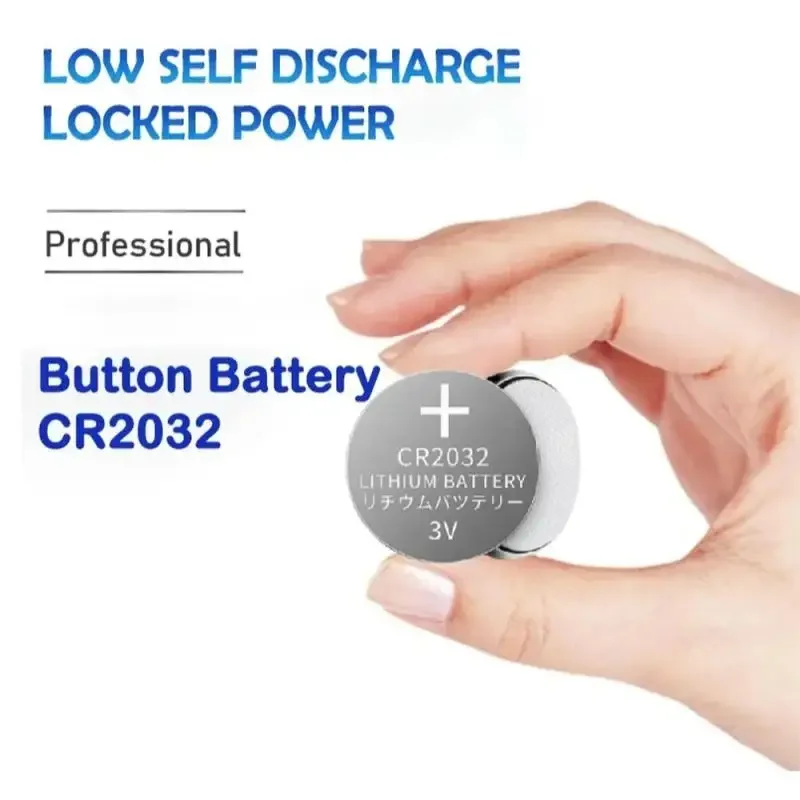 5-20PCS CR2032 CR 2032 Button Battery 3V Lithium Battery For Watch Toy Calculator Car Remote Control Button Coin Cell