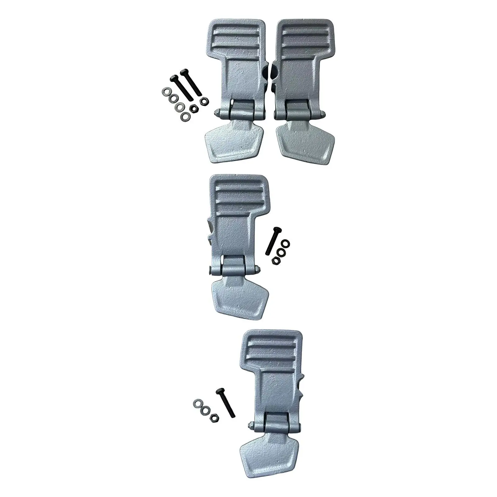 Mini Excavator Foot Pedal Slip Resistant Surface Cast Iron Accessory for 16 17 U15 U17 Garage Yard Farm Tool