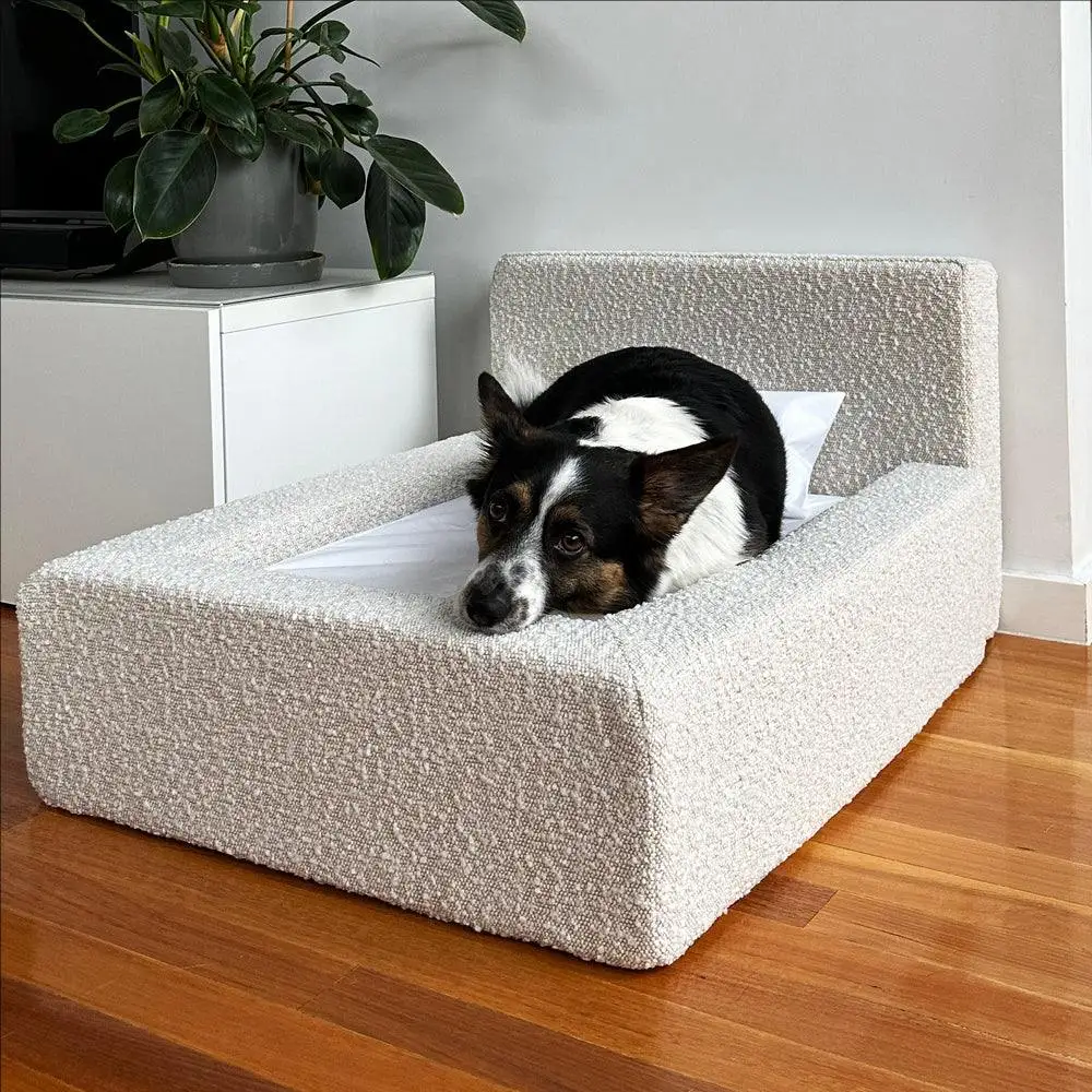 new listing foldable luxury pet sofa bed small XL size with removable cover washable foam solid animal design cute style