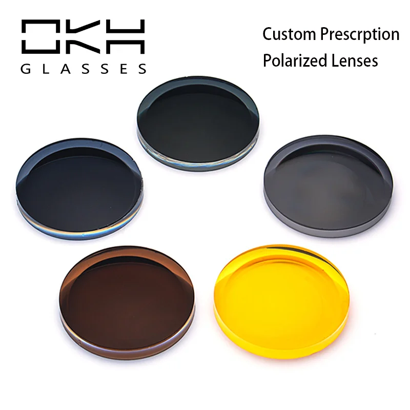 

OKH 1,56/1,61 очки для близорукости мужские очки ночного видения для вождения на заказ поляризационные линзы фотохромные очки по рецепту женские CR39
