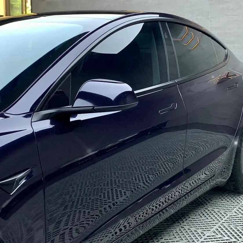 

paint self healing sticker car wrap vinyl gloss black pearlescent black wrap for cars