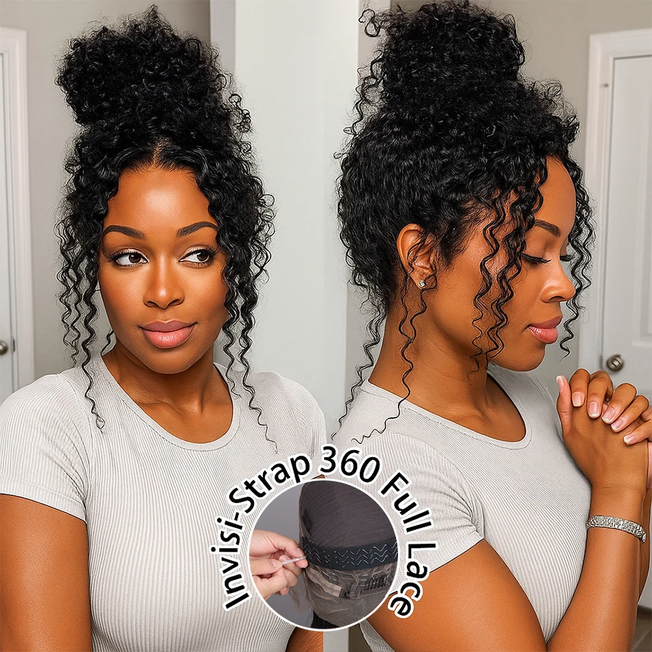 

Глубокая волна 360 Full Hd Парик из натуральных волос на кружеве спереди Предварительно выщипанные волнистые волосы 13X4 Парик фронтальной части шнурка Бесклеевой парик из человеческих волос для женщин