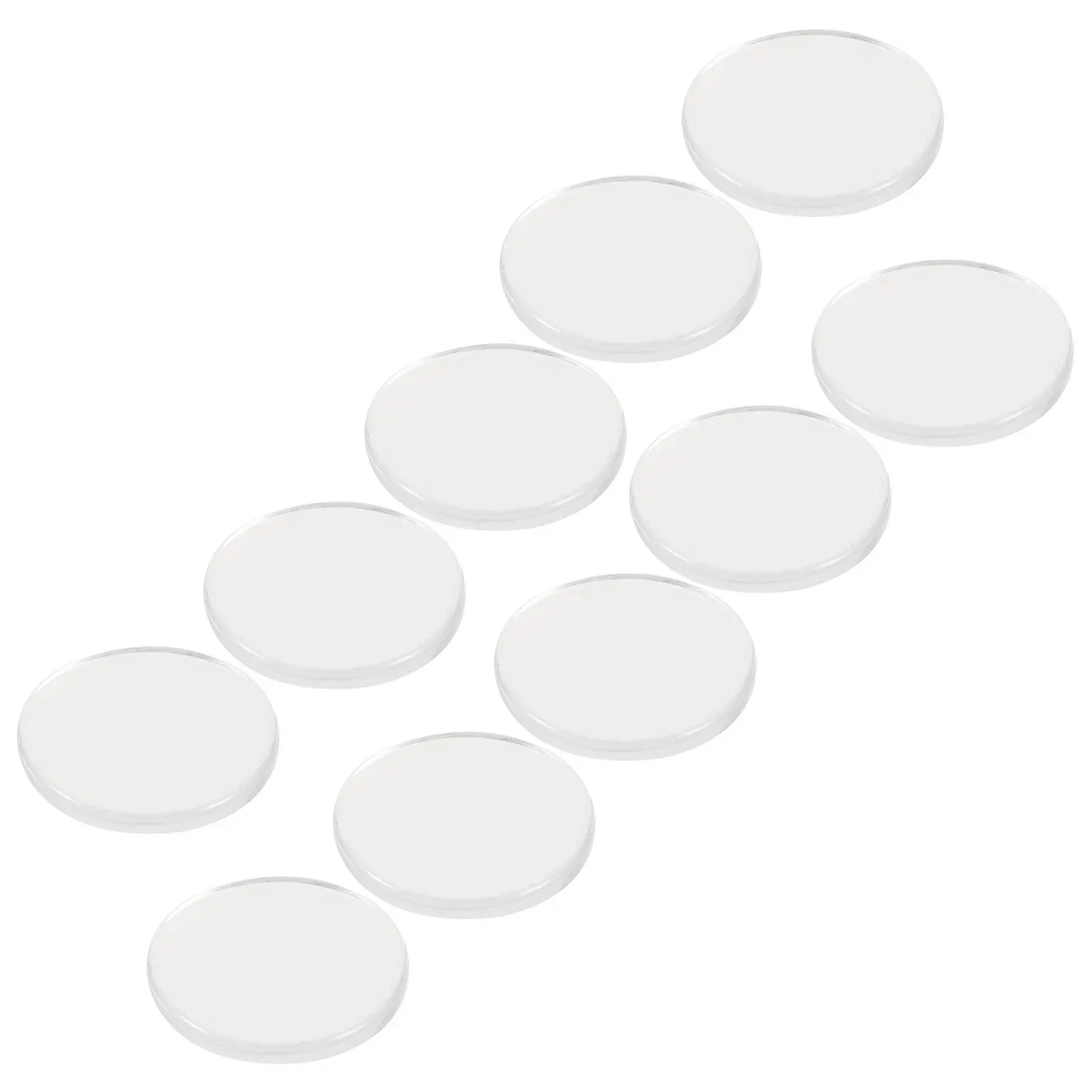 

10Pcs Silicone Grafting Eyelash Pads Exquisite Size Smooth Texture Professional Grade Reusable Extension Tool for Daily Wear