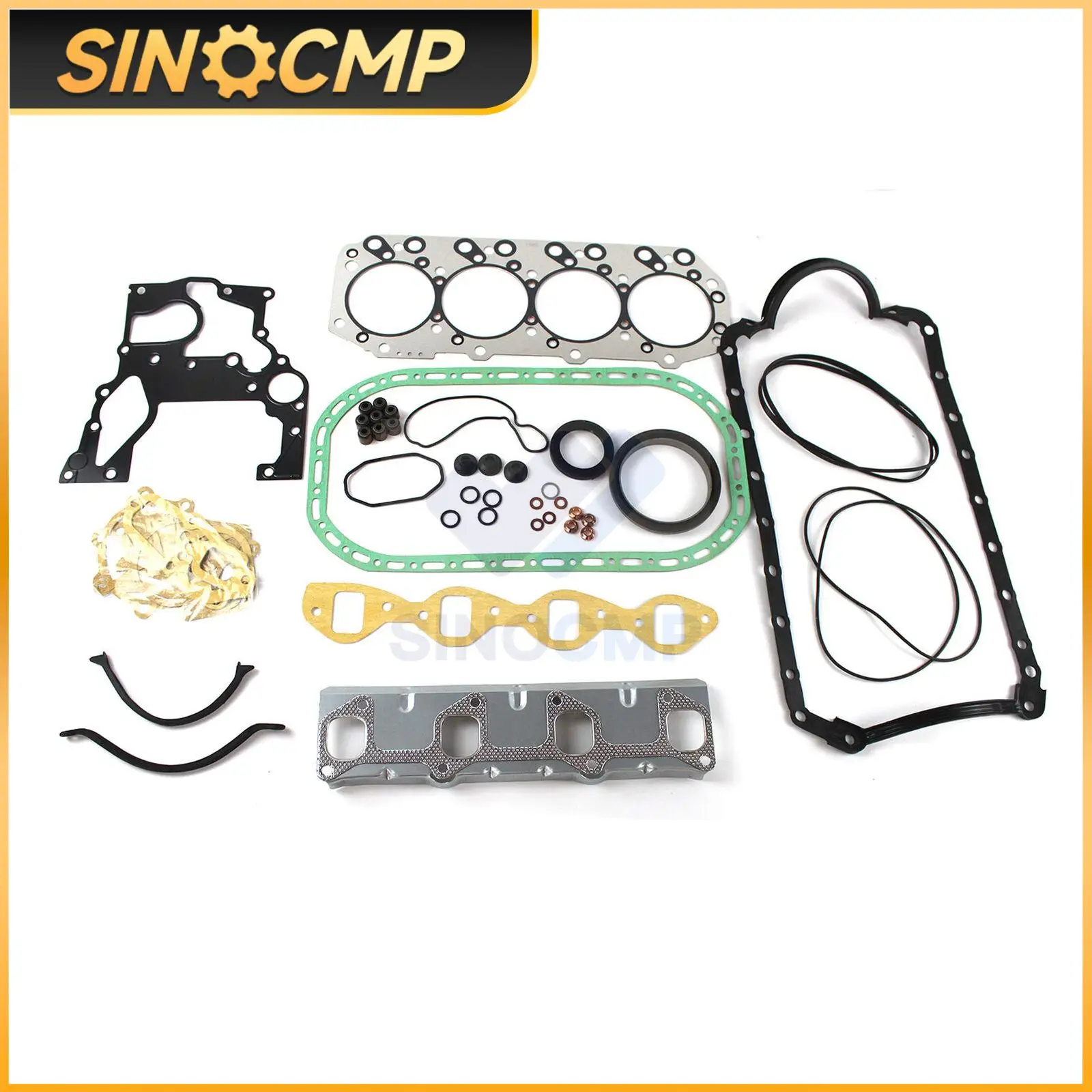 1SET Diesel Engine Gasket kit for Isuzu 4JG1 4JG1T Engine Automobile Professional Accessories