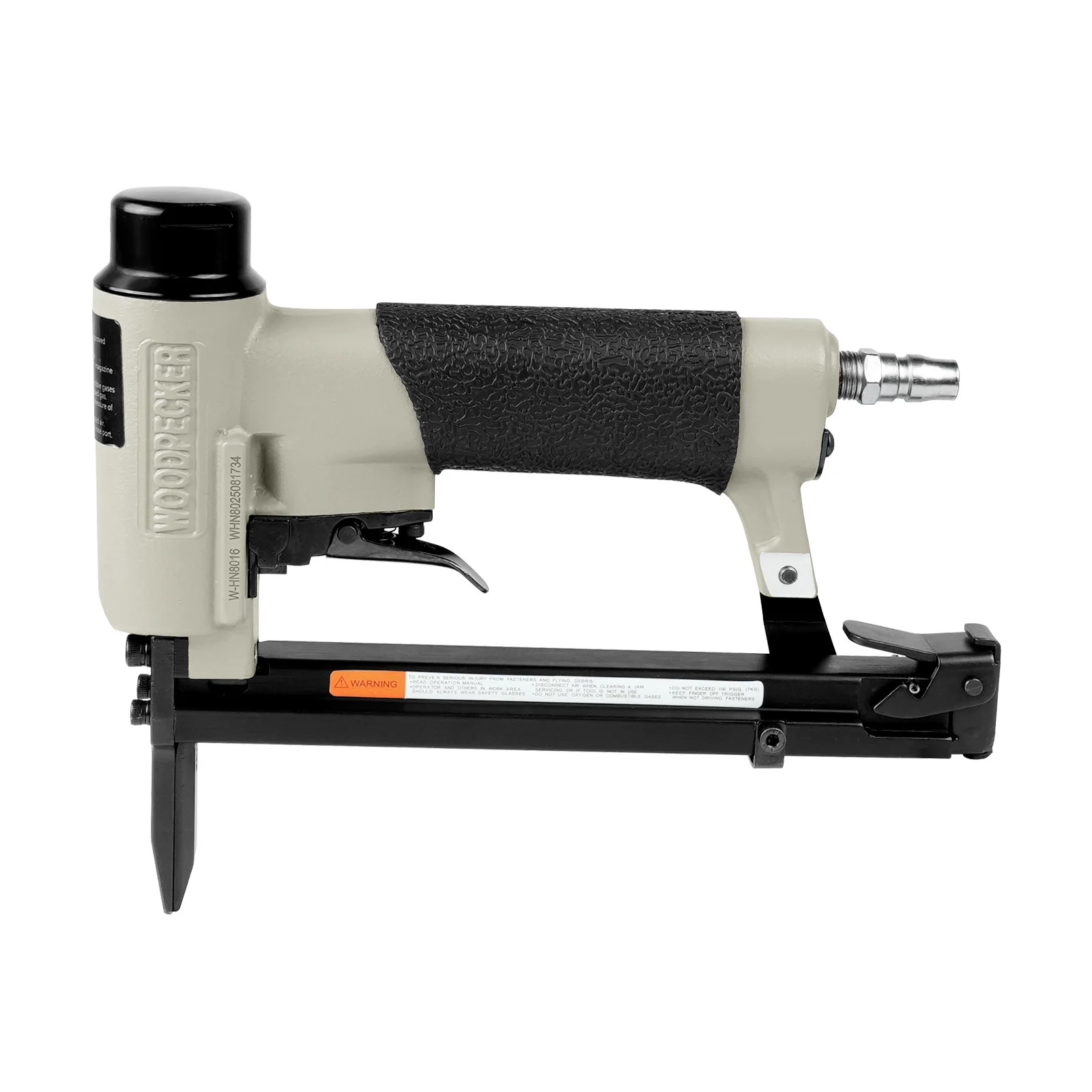 WOODPECKER HN8016 21 Gauge Upholstery Staple Gun Fine Wire Air Stapler Gun for DIY Projects Picture Frames Cabinets Furniture