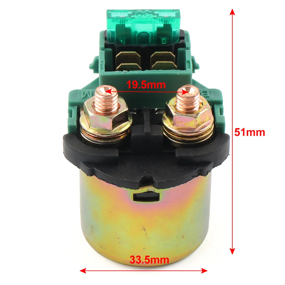 Motorcycle Relay Starter Solenoid Switch For Honda GL1100 Goldwing 1980-1983 CMX450 Rebel For Kawasaki ZX600 VN1500 EX250 ZX750