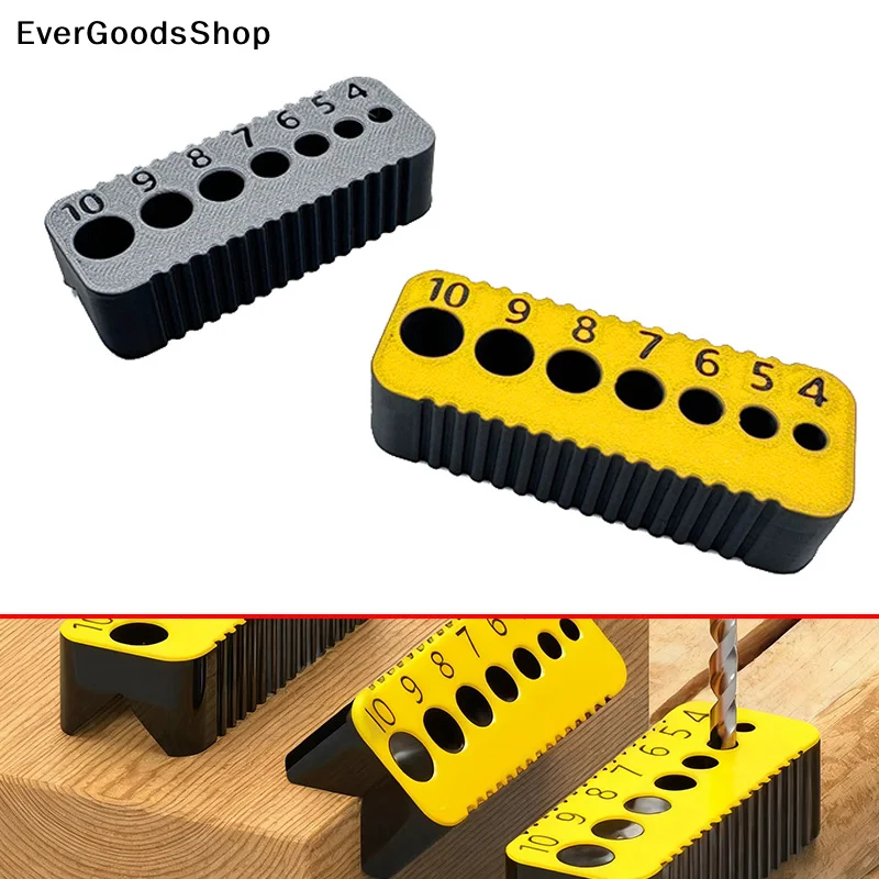 New 1PC Drill Guide For 4/5/6/7/8/9/10mm Holes Drill Bit DIY Drill Jig Block Joints Tool Multifunctional Precision Accessory