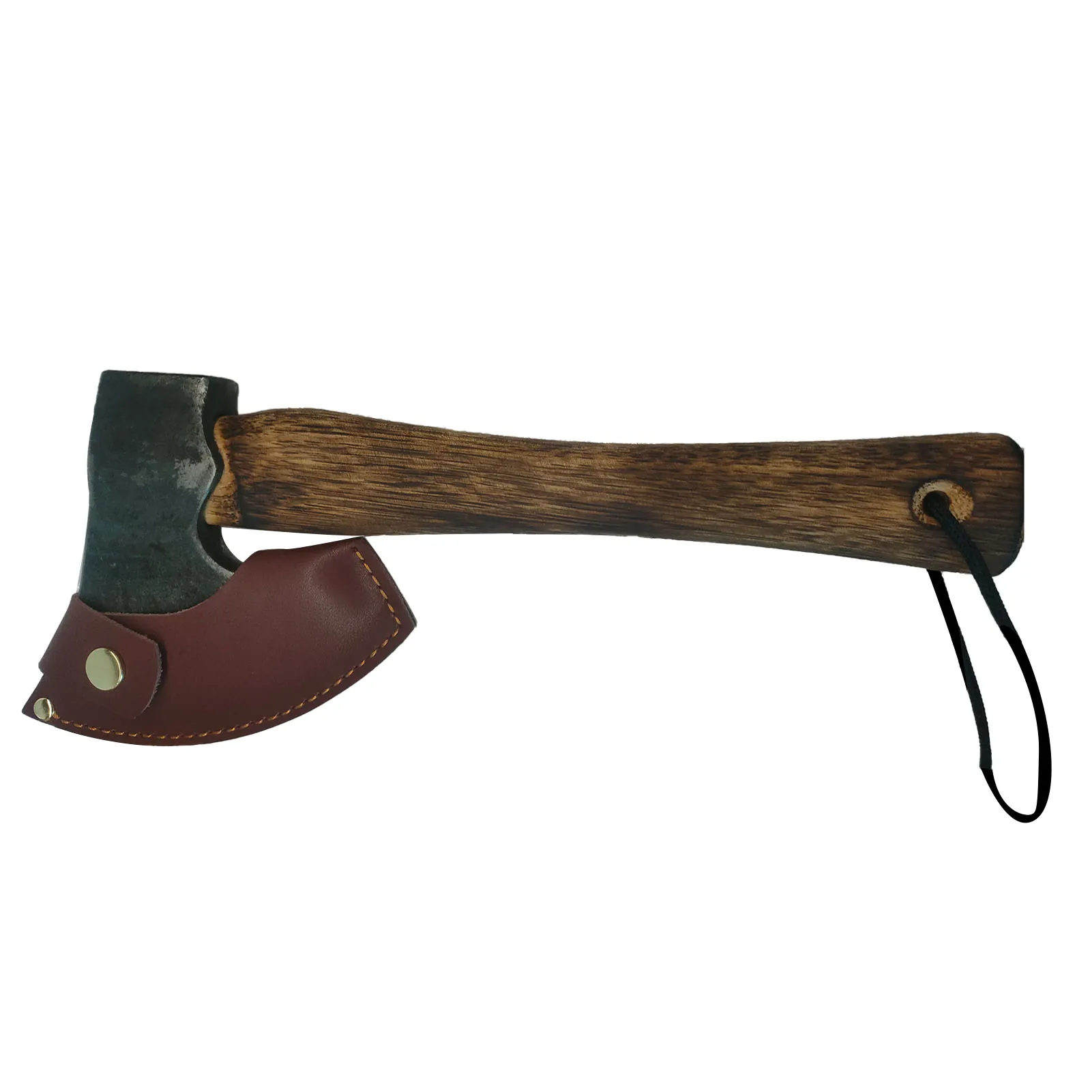 Portable  Small Hatchet Wooden Handle Lightweight Multipurpose Portable  for Chopping Splitting Wood for Camping Gardening