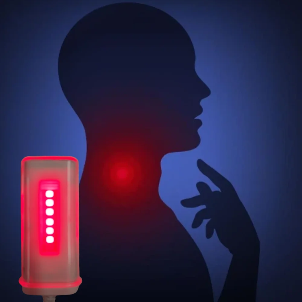 

Dental Red Light LLLT Therapy Device Professional Equipment for Canker Sores and Sore Throat Pain