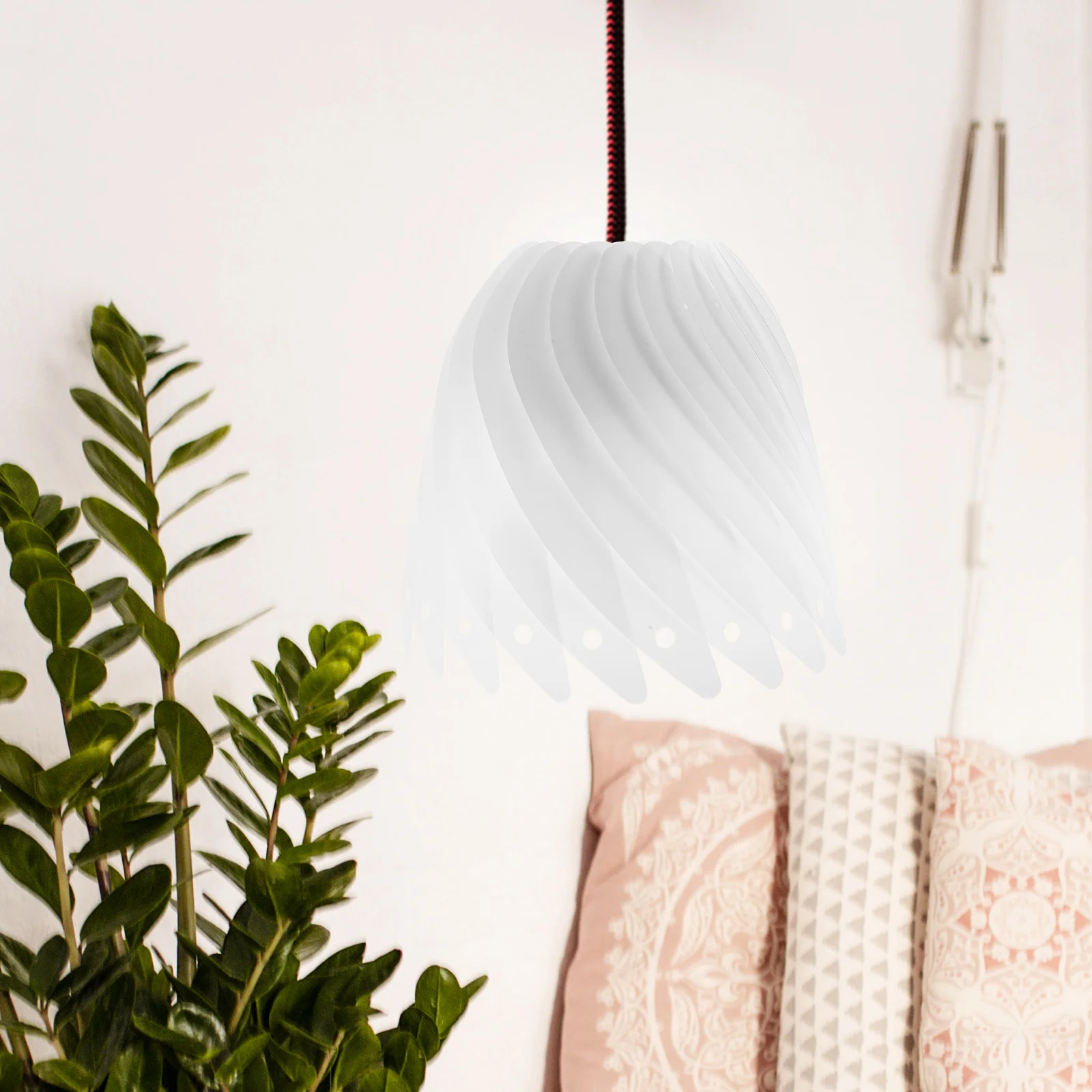 

Plastic Lampshade Hanging Pendant Light Shade Replacement Cover Modern Style Decor Plastic Lampshades Ceiling Lights Lampshade