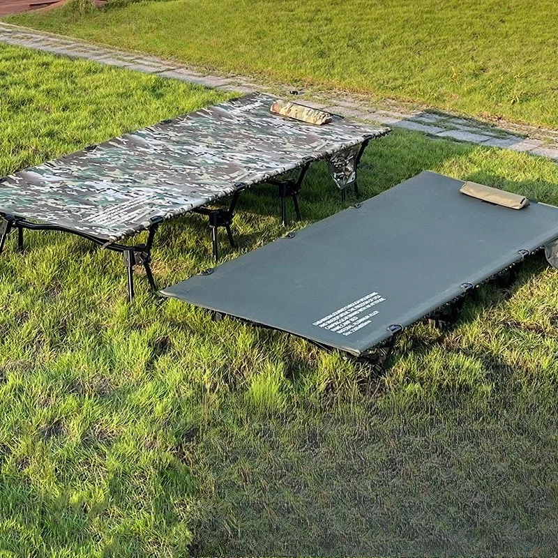 Widened marching bed Height and low camping portable ultralight folding bed