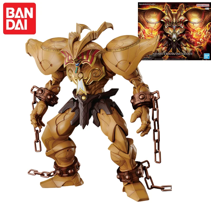 

In Stock Bandai Fes Figure Rise Yu-Gi-Oh! Exodia Dark Magician Model Kit Cool Gift Mecha Warrior Figure Garage Educational Toy