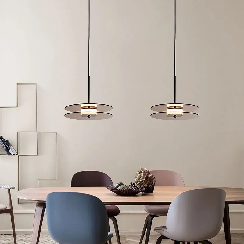 Glass LED Pendant Lights Modern Creative Hanging Lamp for Bedroom Dining room Bedside Indoor Lighting Scandinavian Home Decor