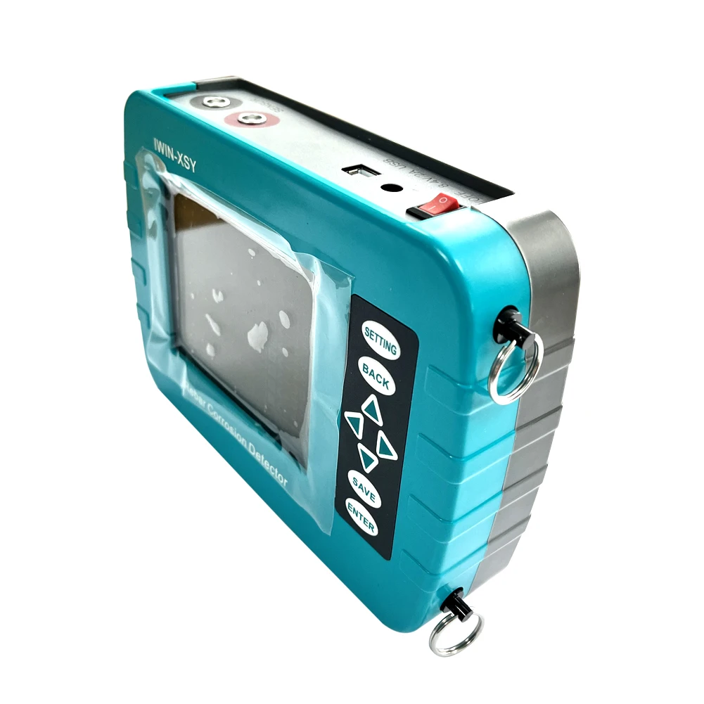 Durable digital steel rebar tester for corrosion analysis