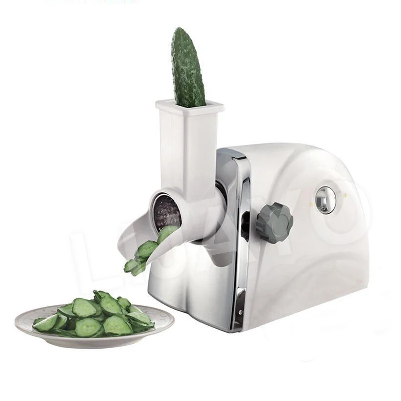 LIJAYO Cheese Ham Shredding Slicing Machine Cucumber Carrot Garlic Slicer Safe And Stable Simple Operation