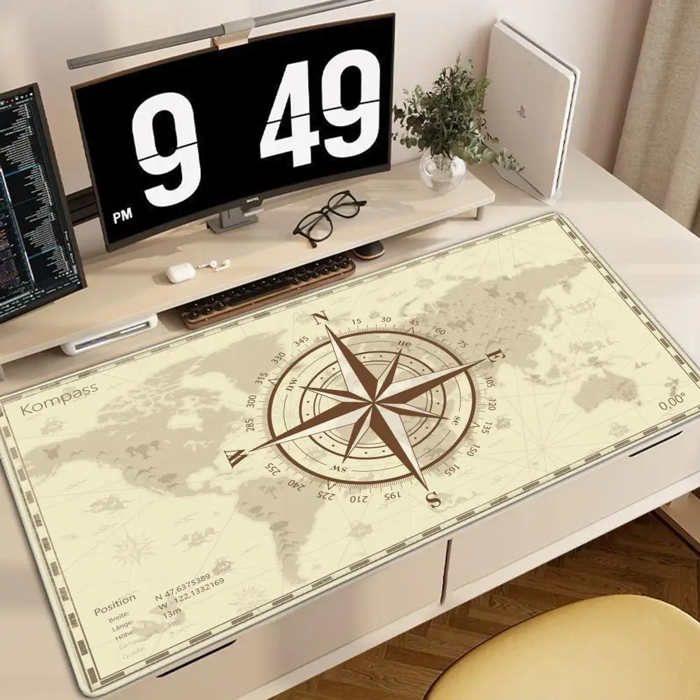 Ancient map of Middle-earth Large Mouse Pad XXL Gaming Desktop Carpet Laptop Desk mat Table Keyboard Accessories Rug 1000×500