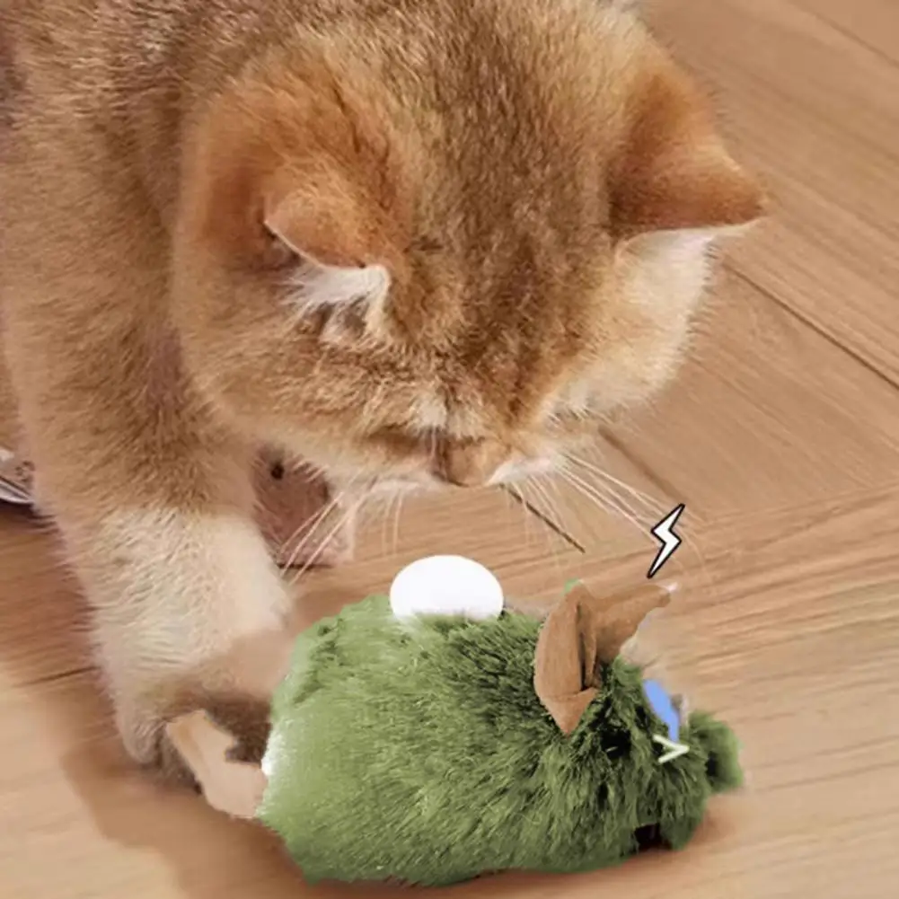 

Realistic Mouse Sound Cat Toy Simulation Mouse Cat Toy with Realistic Simulation Mouse Automatic Squeaky Cat Supplies