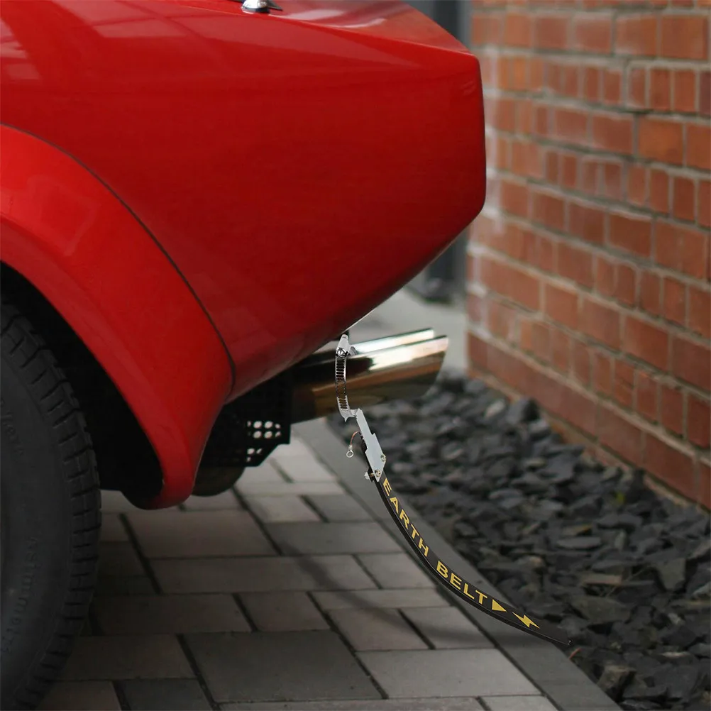 

Заземляющий шнур для автомобиля, черный, для снятия статического заряда, для внедорожников и грузовиков, ремень безопасности для безопасного вождения