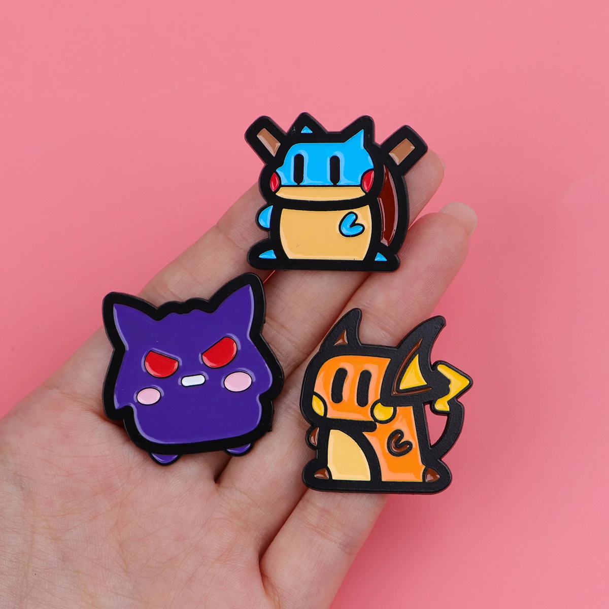 Cartoon-Tier-Emaille-Pins, niedliche Enten-Broschen, Abzeichen für Rucksäcke, Jacken, Hüte, Retro-Kollektion, Geschenke, Cosplay-Zubehör – Detail 7