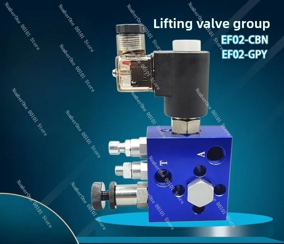 Hydraulic thread insertion valve, lifting compound valve assembly accessories EF02GPYCBN