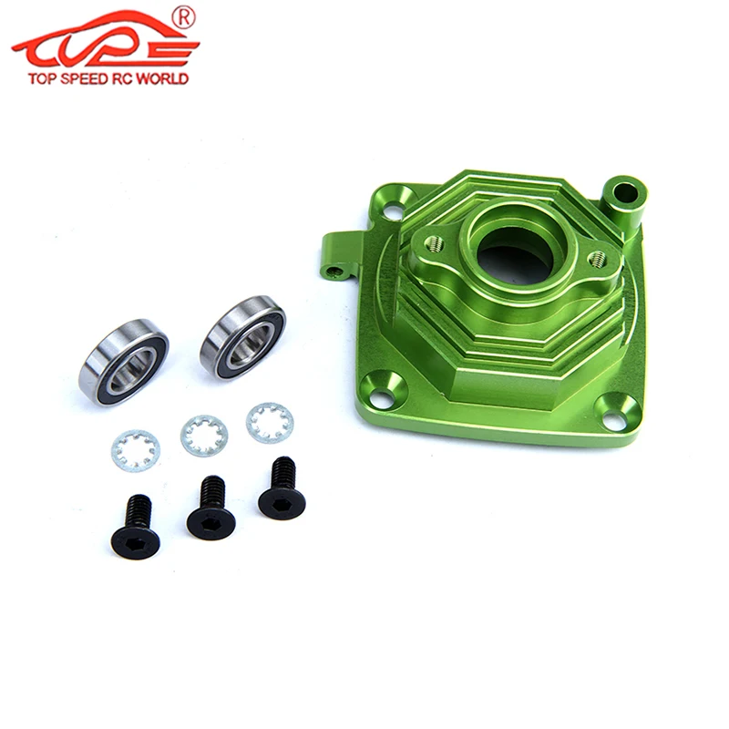 Upgrade CNC Aluminum Clutch Cover Housing Mount for 1/5 Scale Rc Car Gas HPI ROFUN ROVAN KM BAJA 5B 5T 5SC Buggy Truck Parts