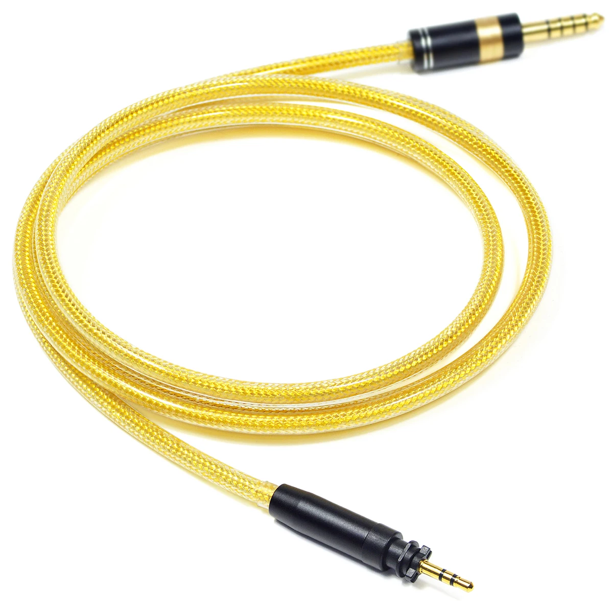 SHURE SRH840A SRH440A용 GUCraftsman 6N OFC 금속 차폐 레이어 헤드폰 업그레이드 케이블
