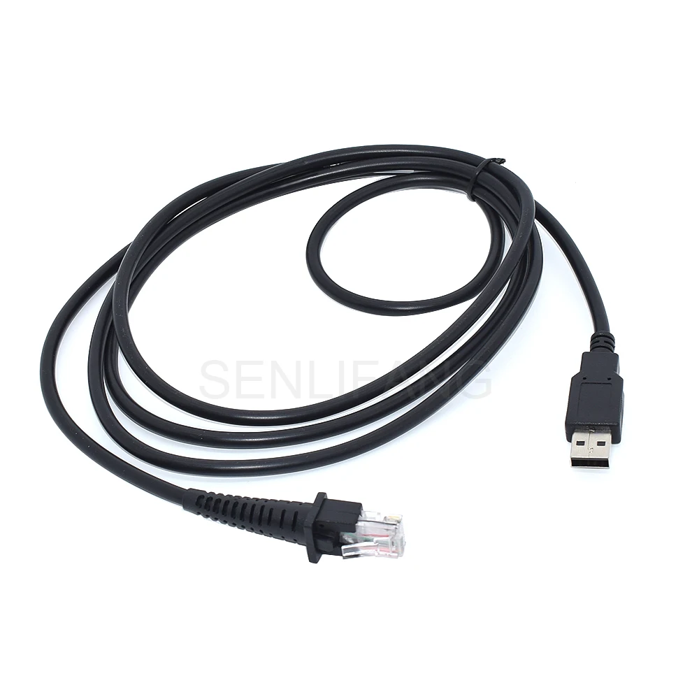 New 2M USB Straight Cable Compatible BarCode Scanner For Datalogic QD2100 GD4130 GD4400 GRS4400 QD2300 QD2400 QW2100 CAB-426E