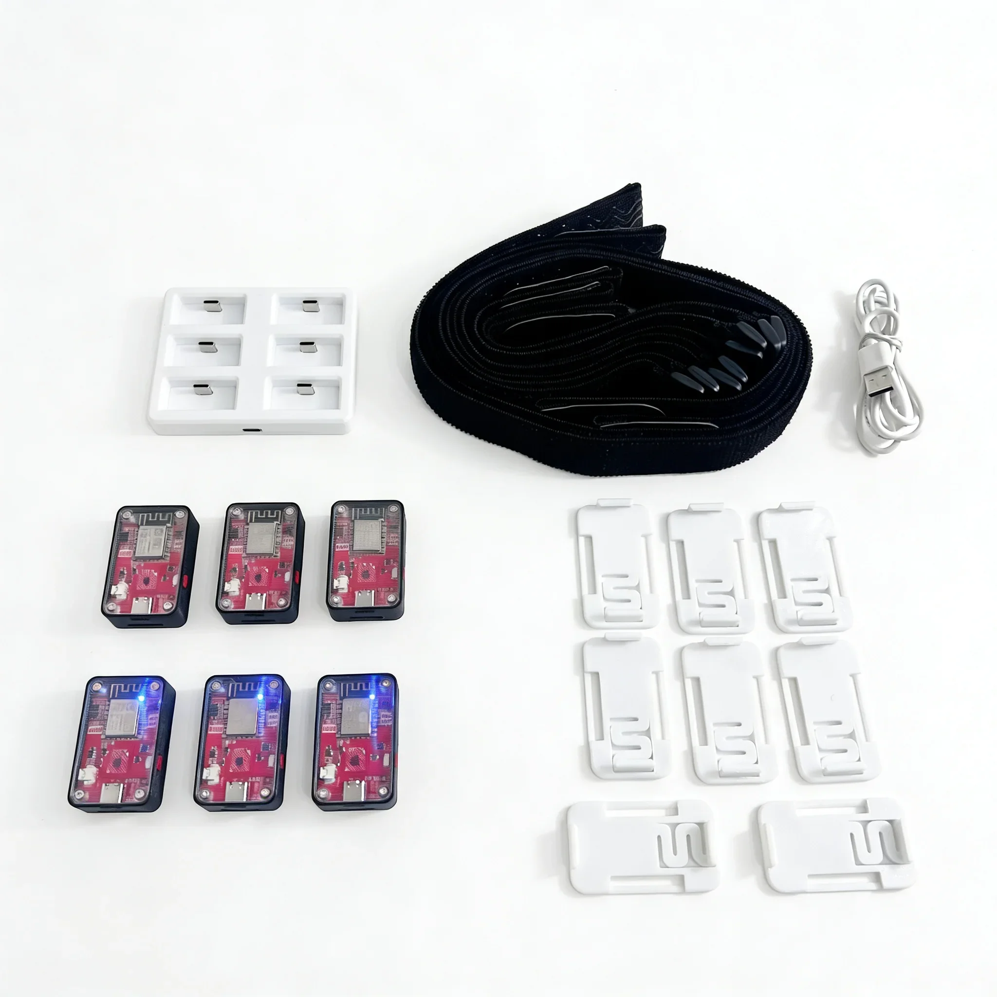 Neuer SlimeVR Tracke LSM6DSR IMU ESP8266 für Ganzkörper-Bewegungserfassungssensor SteamVR WiFi Ganzkörper-Tracker-Kit mit Ladestation – Detail 7
