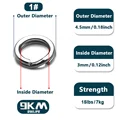 Size1 4.5mm 15lbs