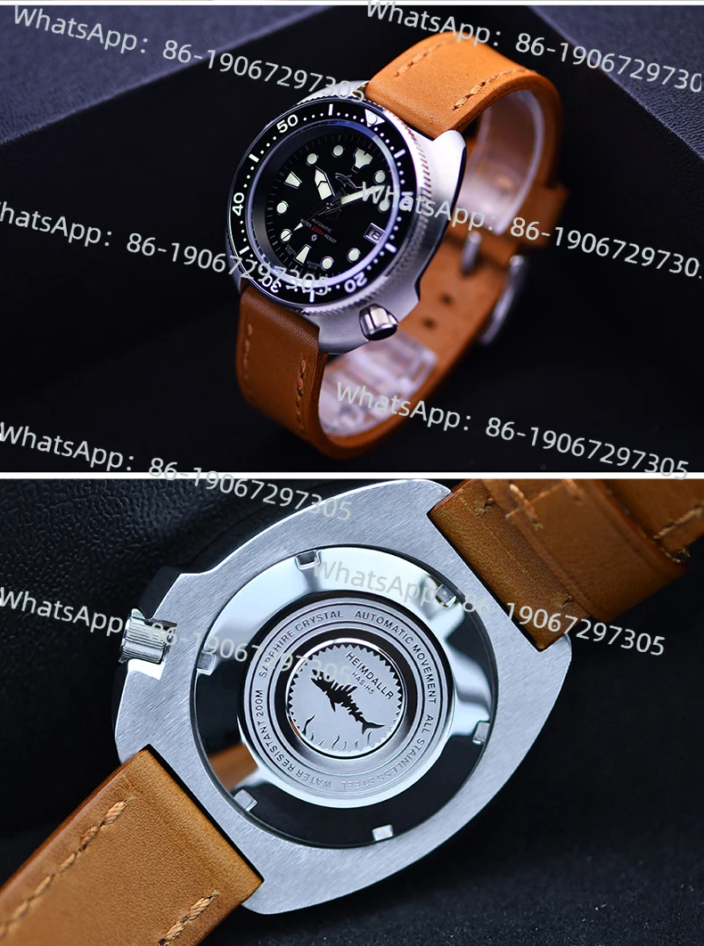 

Ограниченная серия 2025 года, светящиеся автоматические механические водонепроницаемые часы для плавания Abalone для бизнеса, дайвинга и отдыха