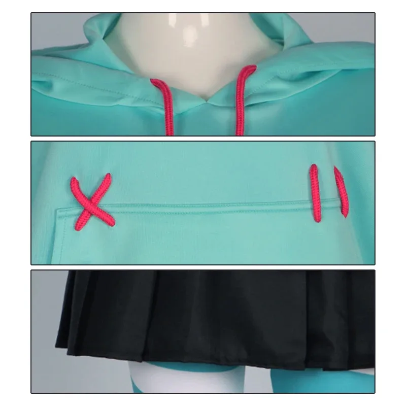 دييدي 211 أنيمي تأثيري فيلم Vanellope فون شيتز تأثيري حلي هوديي تنورة موحدة كوميك كون أزياء الهالوين للنساء G