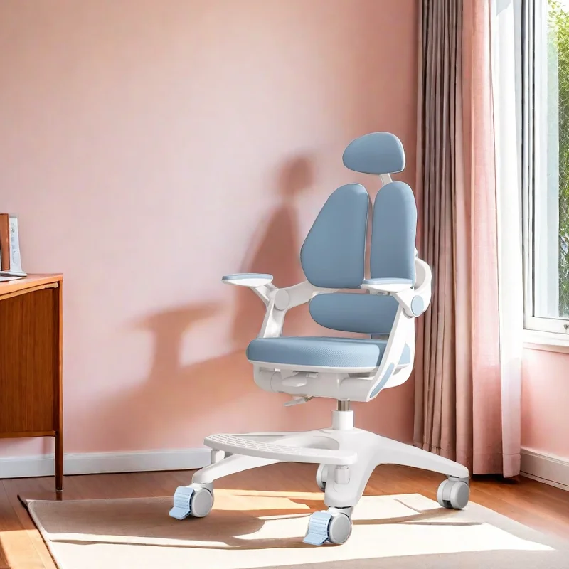 

Design Chair Study Armchair Child Room Furniture Safety Seats Kids School Stool Growing Children Designer Chaise Enfant Girl