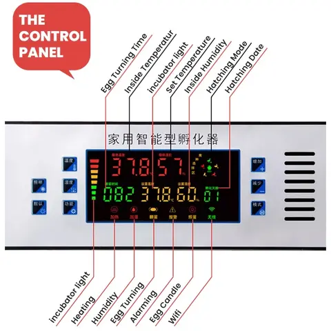10 best sales अंडा इनक्यूबेटर पूरी तरह से स्वचालित - №7