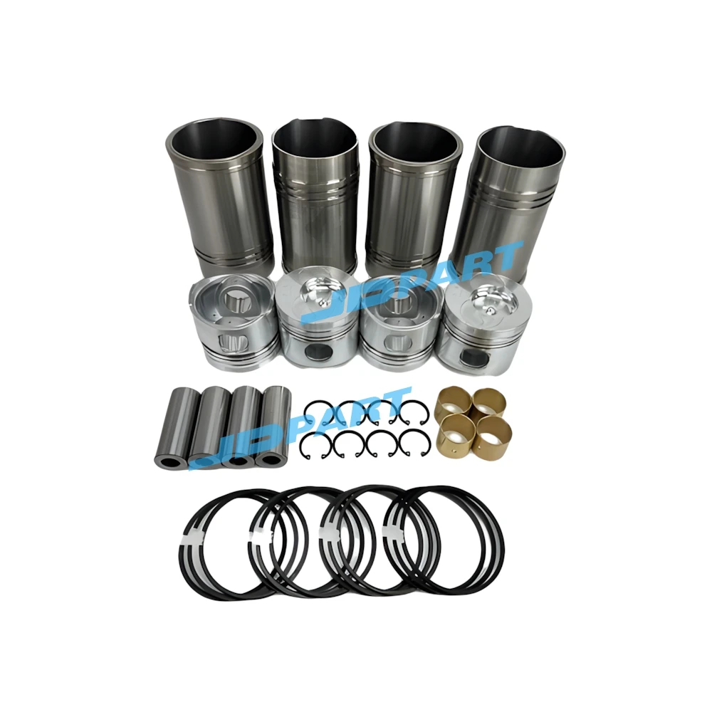 Cylinder Liner Kit For YunNei YN38GBZ Excavator Engine Parts