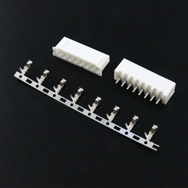 100 set/lot XH2.54mm Connector Plug + Socket Straight Pin Curved Pin + Terminal 8P/9P/10P/11P/12P