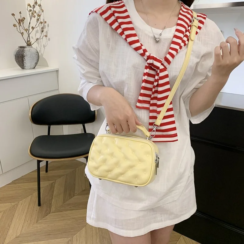 

Leather Handbag For Ladies Classic Design Luxury Brand Famous Designer Popular Crossbody Shoulder Messenger Bag Women Chic