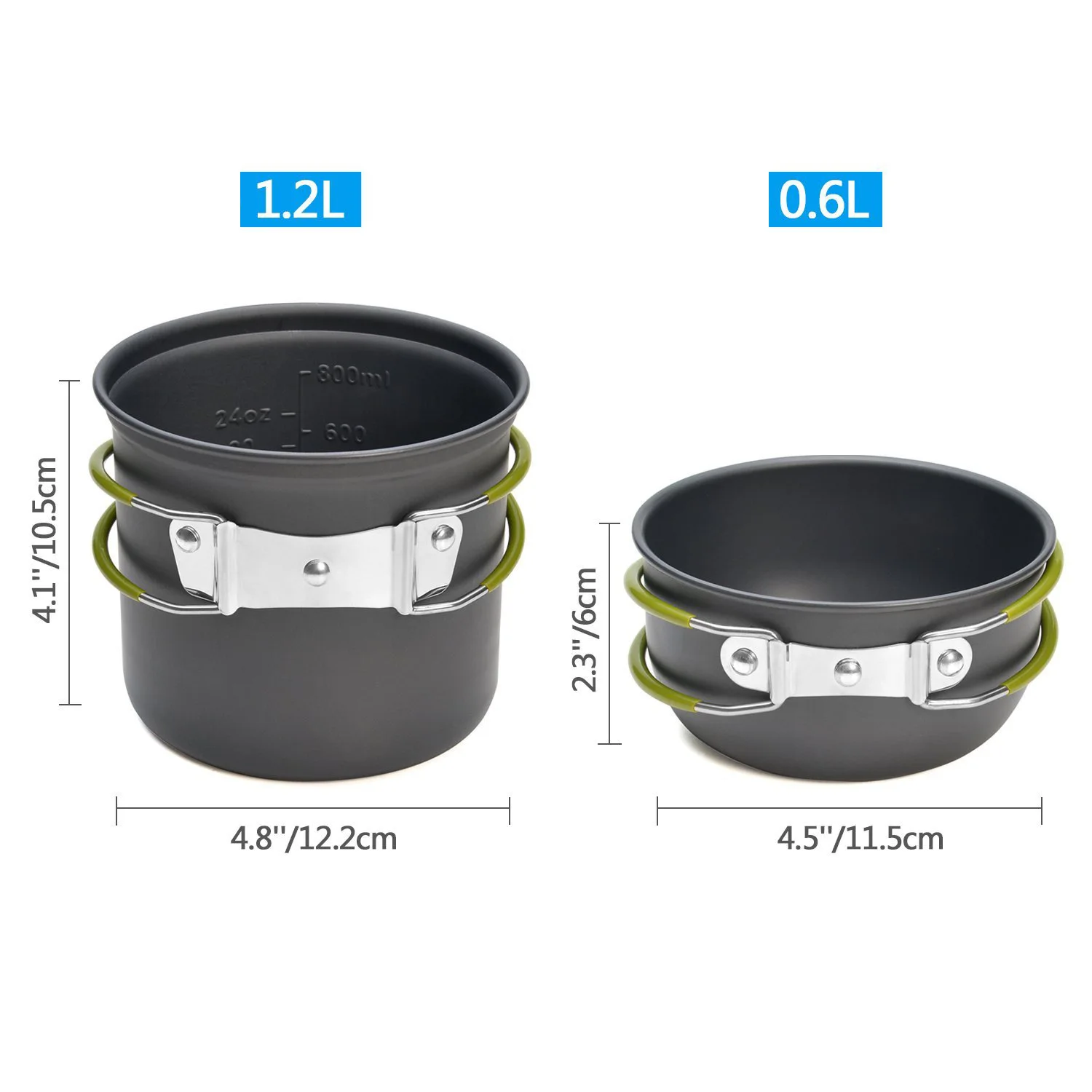

Outdoor Supplies, Camping Picnic Set, Pot Set, Outdoor Tableware, Pot Set, Personal Cooking Utensils, Kitchen Utensils