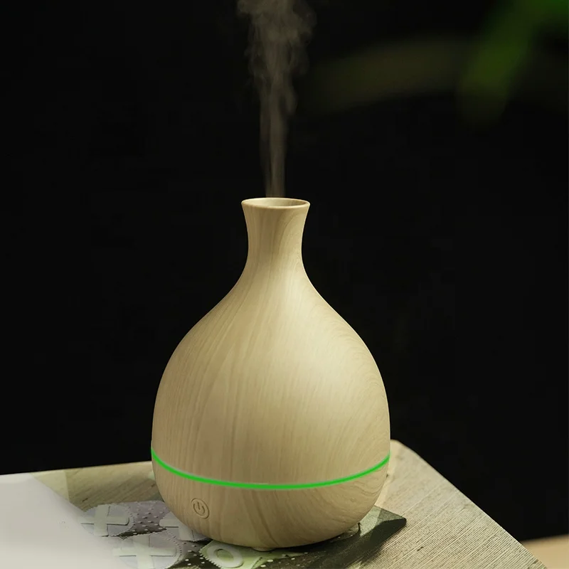 Nuovo prodotto aroma artistico grano di legno cavo USB Mini diffusore ufficio Essentials diffusore ad ultrasuoni