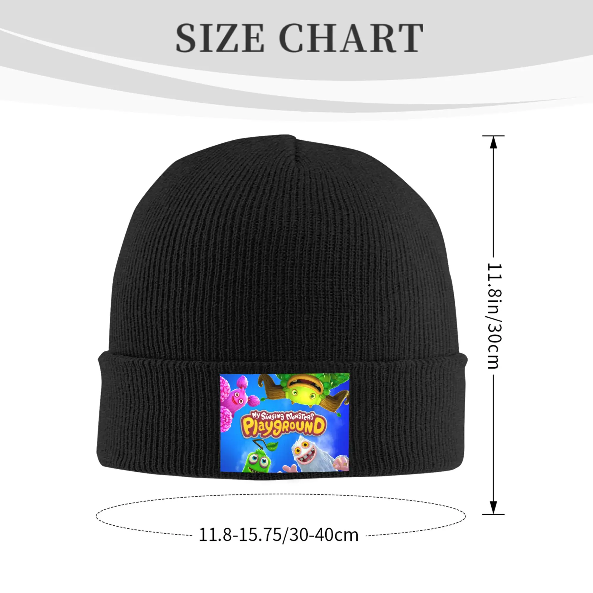 My Singing Monsters Skullies Beanies Caps Unisex Winter Warm Knitted Hat Women Men Street Adult  Bonnet Hats Outdoor Ski Cap