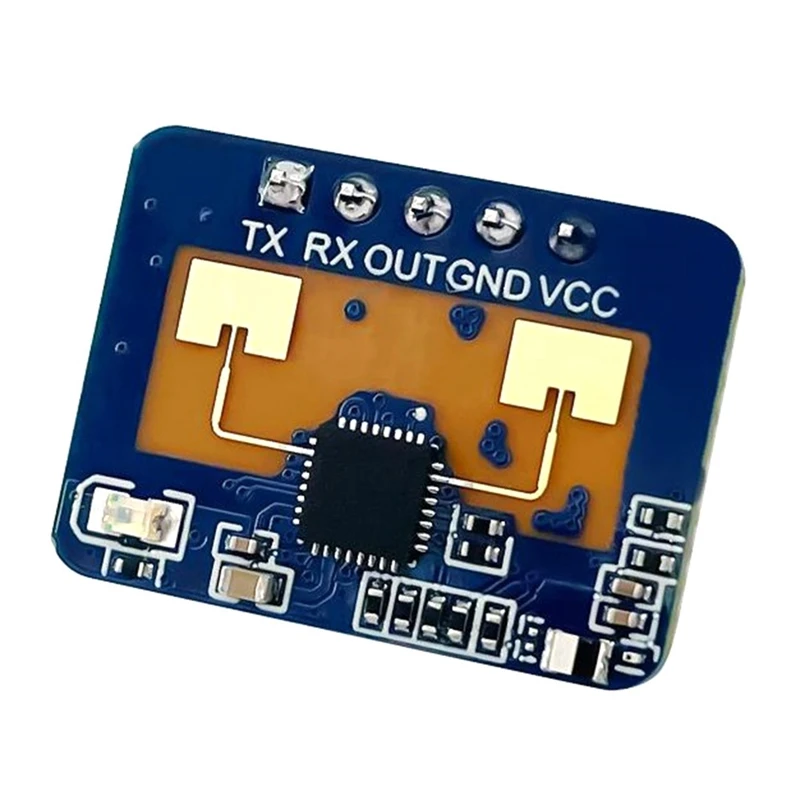 24G Body Presence Sensor Module LD2410C Millimeter Wave Radar Contactless Smart Multifunction Convenience Sensor Easy Install