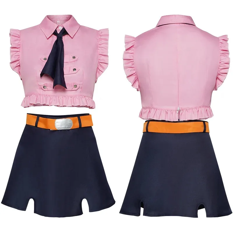 Disfraz de Anime de los siete pecados capitales, disfraz de Elizabeth Liones, vestido de verano, uniforme para niñas, disfraz de Carnaval de Halloween