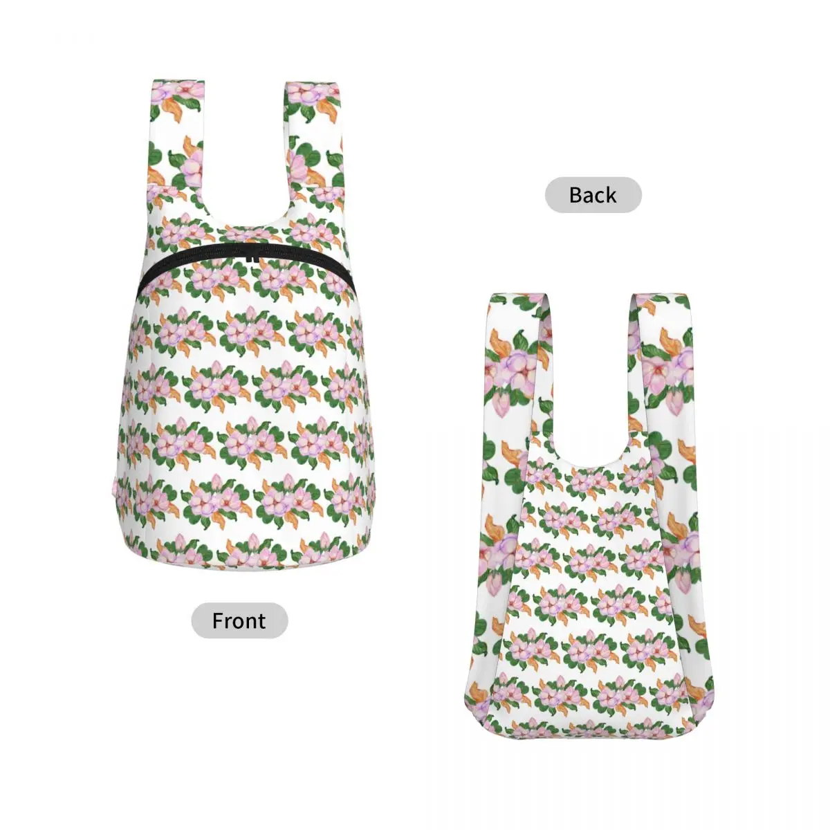 Magnolia Bloom Backpack Student Storage BookBag Kids School Bag Computer Shoulder Bags for Men Women