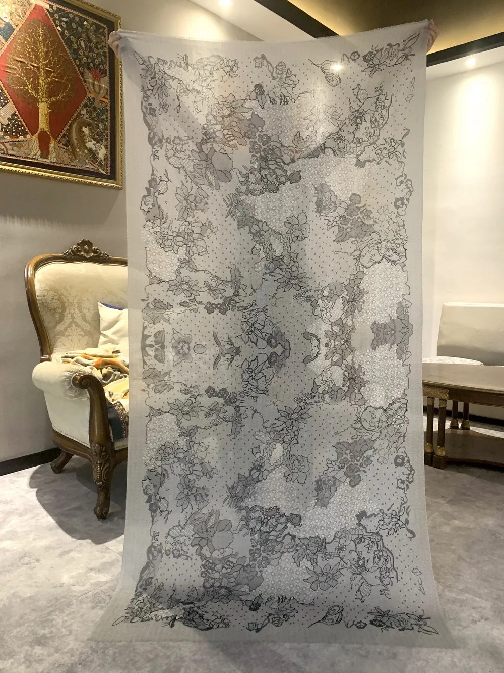 

Зимний теплый шарф для женщин, роскошные кашемировые шарфы, шаль из пашмины, зимний платок, женский рождественский подарок для мамы, 200 100 см